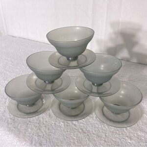 Vintage Tupperware Dessert Dishes Parfait Cups Sundae Cups 12pc